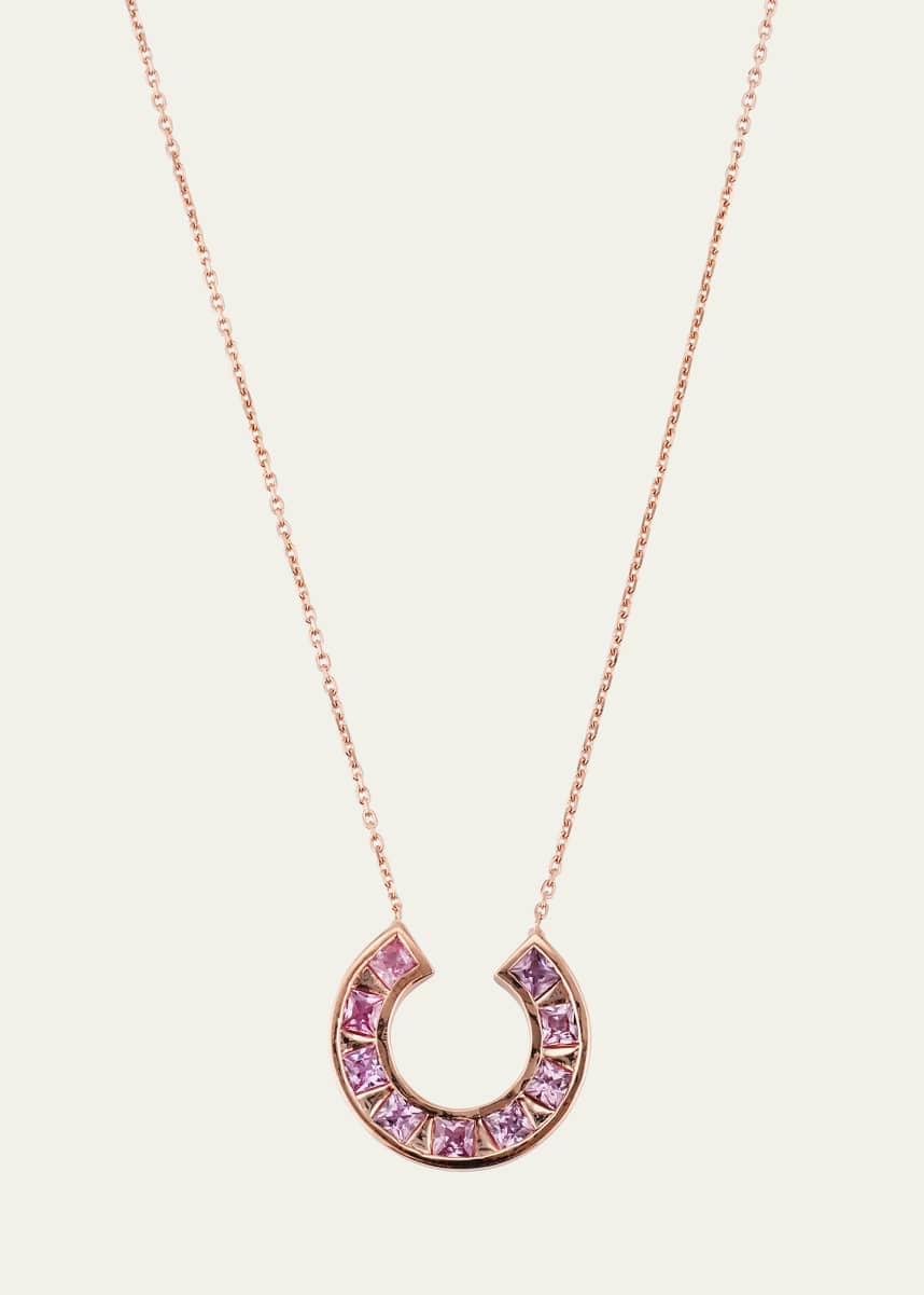 Viltier Magnetic Gold Multi-Stone Pendant Necklace - Men - Gold Necklaces - One Size