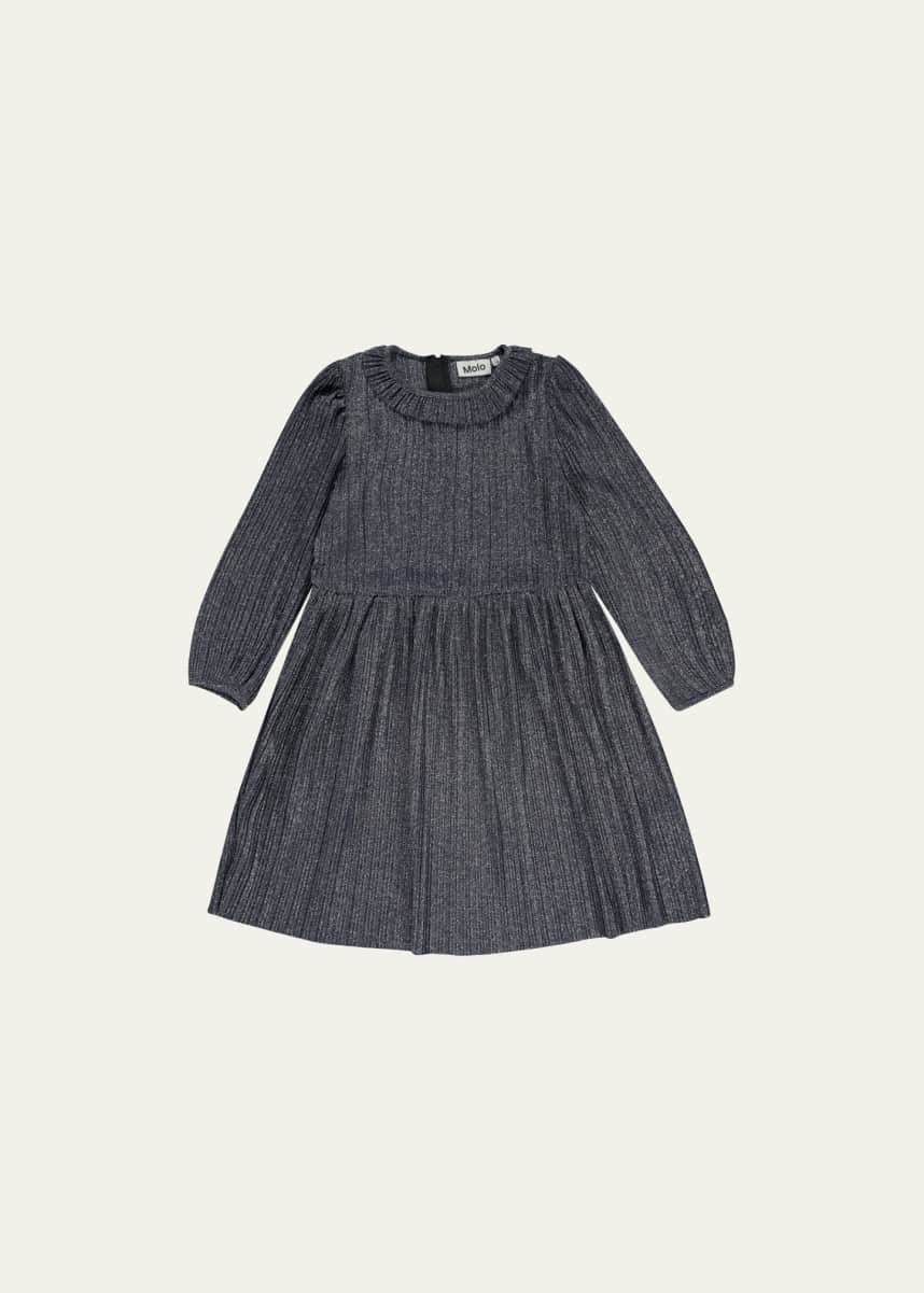 Molo Girl's Coralia Knitted Dress, Size 3T-6