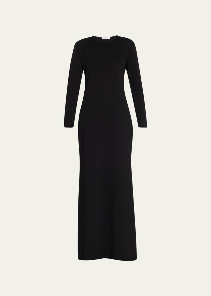THE ROW Claudias Long-Sleeve Maxi Dress