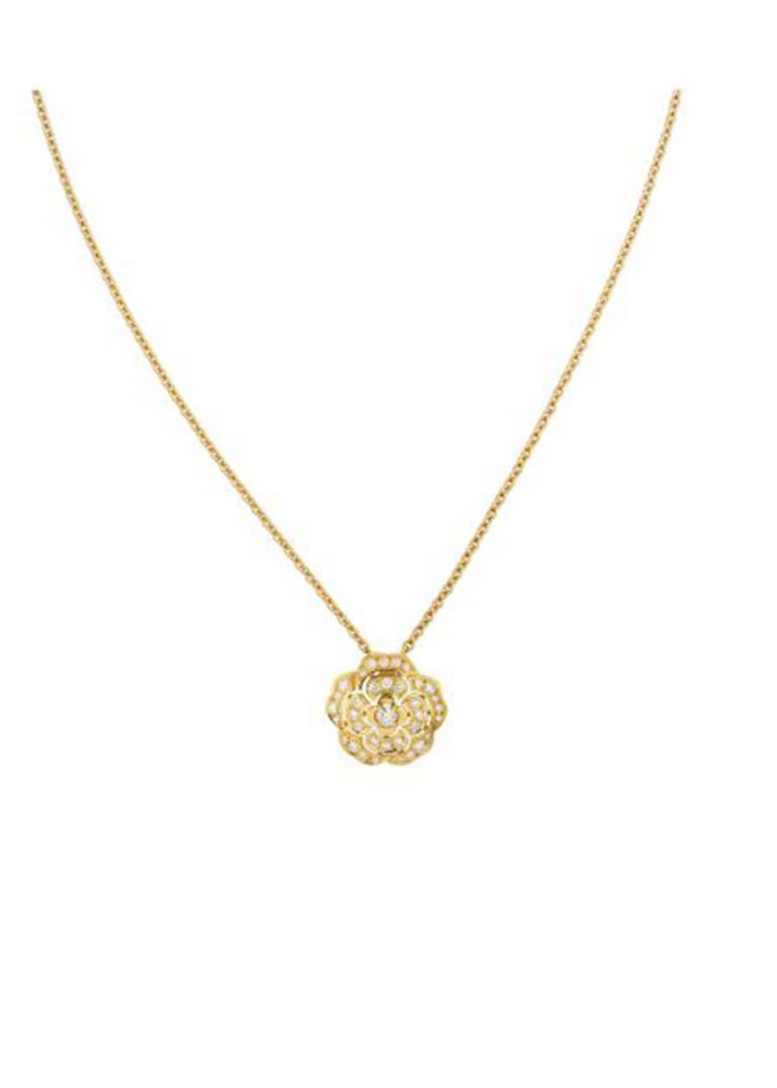 CHANEL BOUTON DE CAMÉLIA NECKLACE