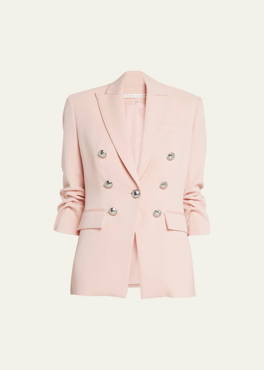 Veronica Beard Alessia Tweed Single-Breasted Jacket