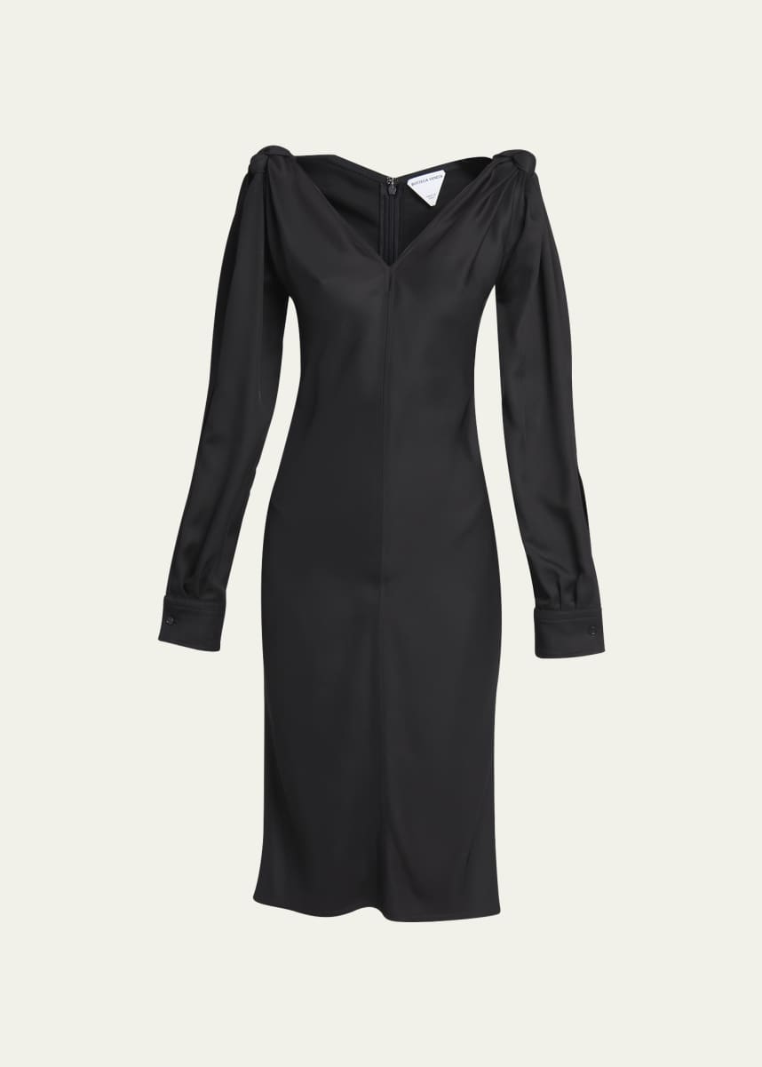 Bottega Veneta 3D Viscose Drill Dress