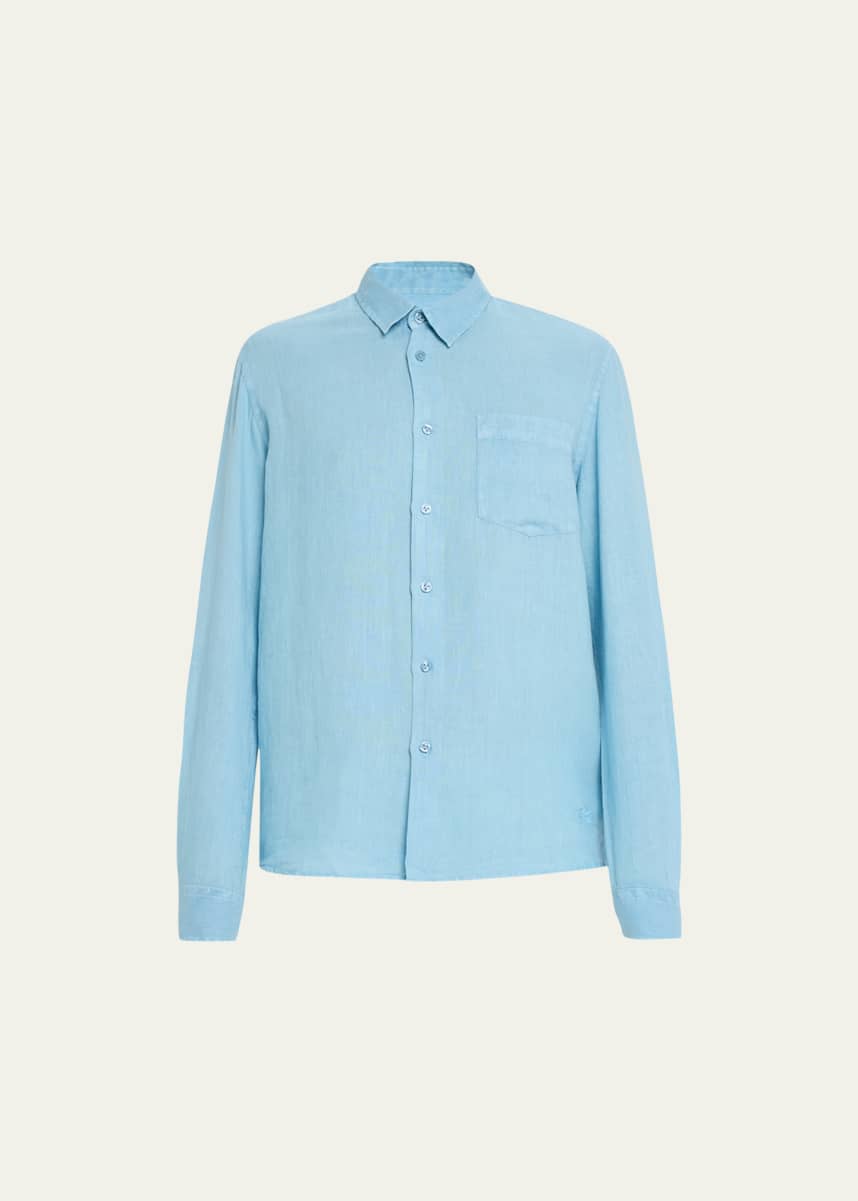 Vilebrequin Men's Linen Sport Shirt