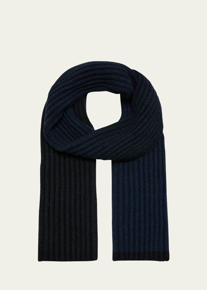 Brioni Men's Degrade Knit Scarf