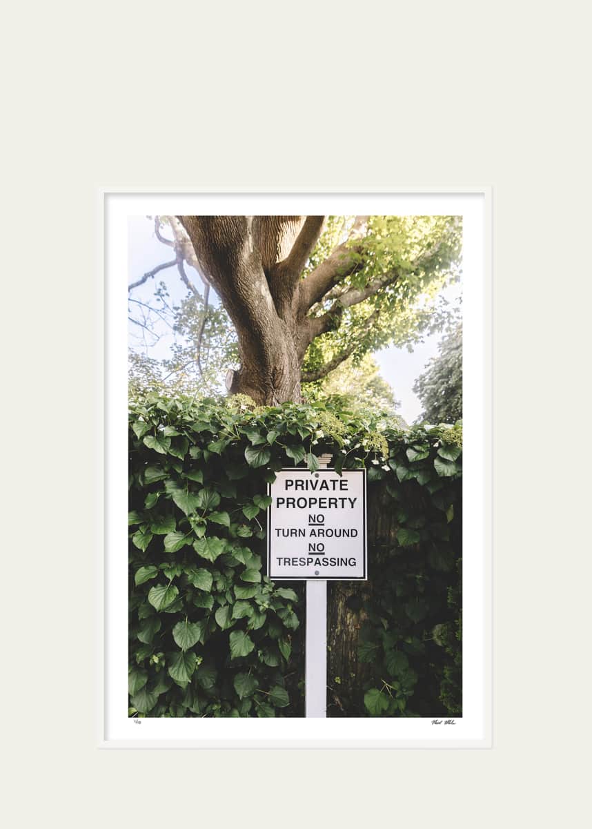 Nick Mele Fine Art "Private Property" Photography Print Wall Art