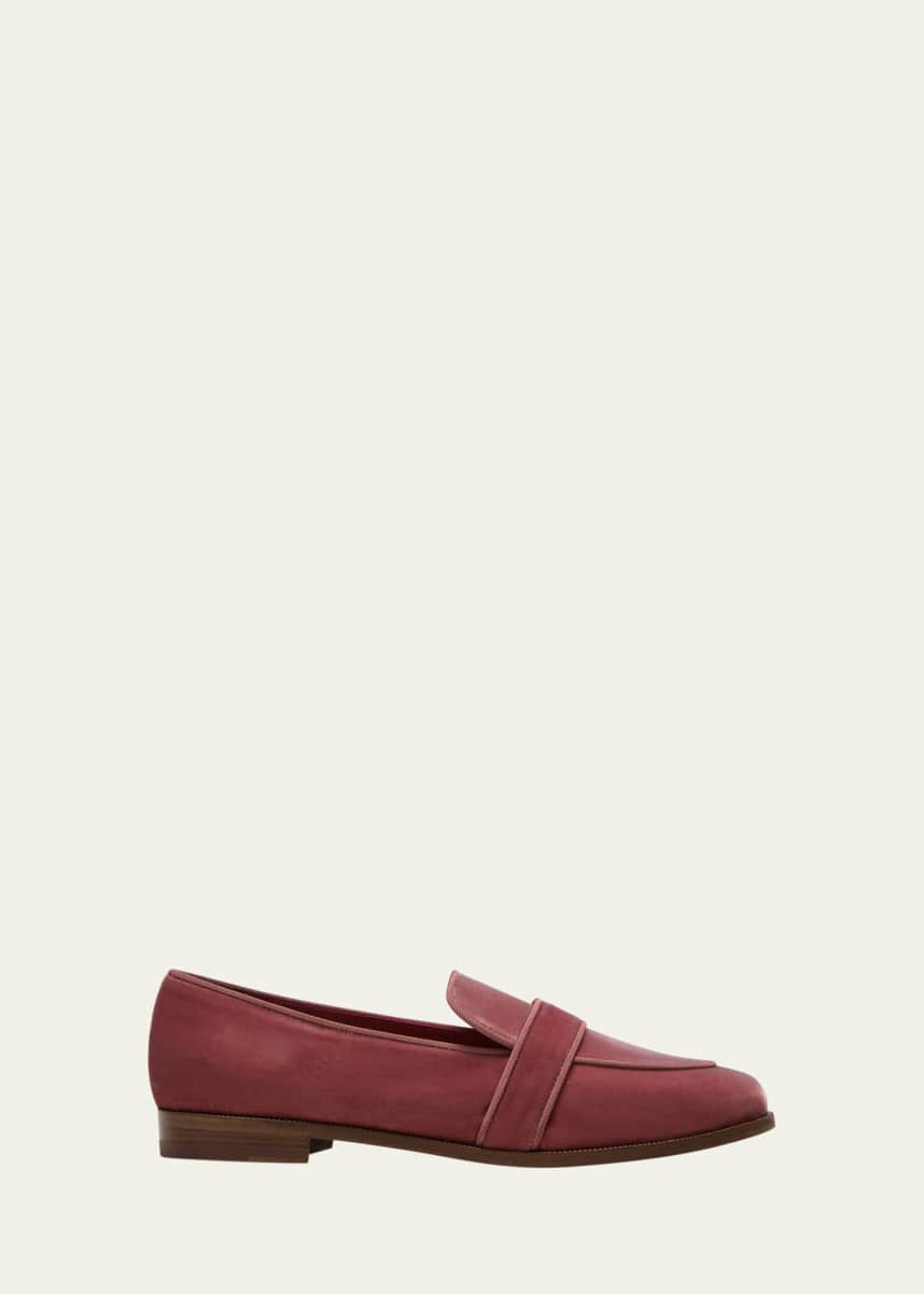 The Rossi S - Red Bottom Classic Suede Leather Loafers Brown / 41