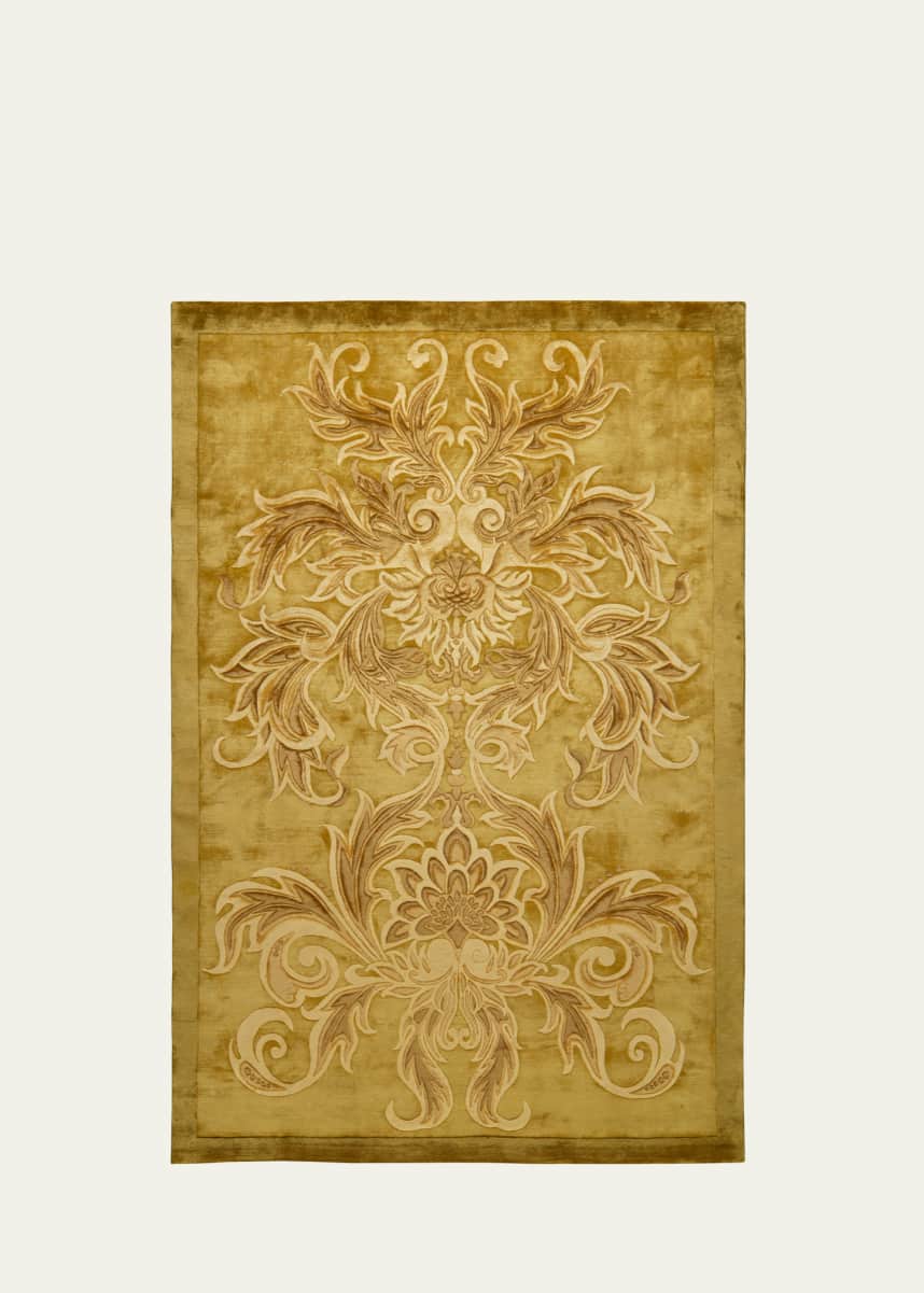 The Rug Company x Guo Pei Empress Gold Hand-Knotted Rug, 9' x 12'