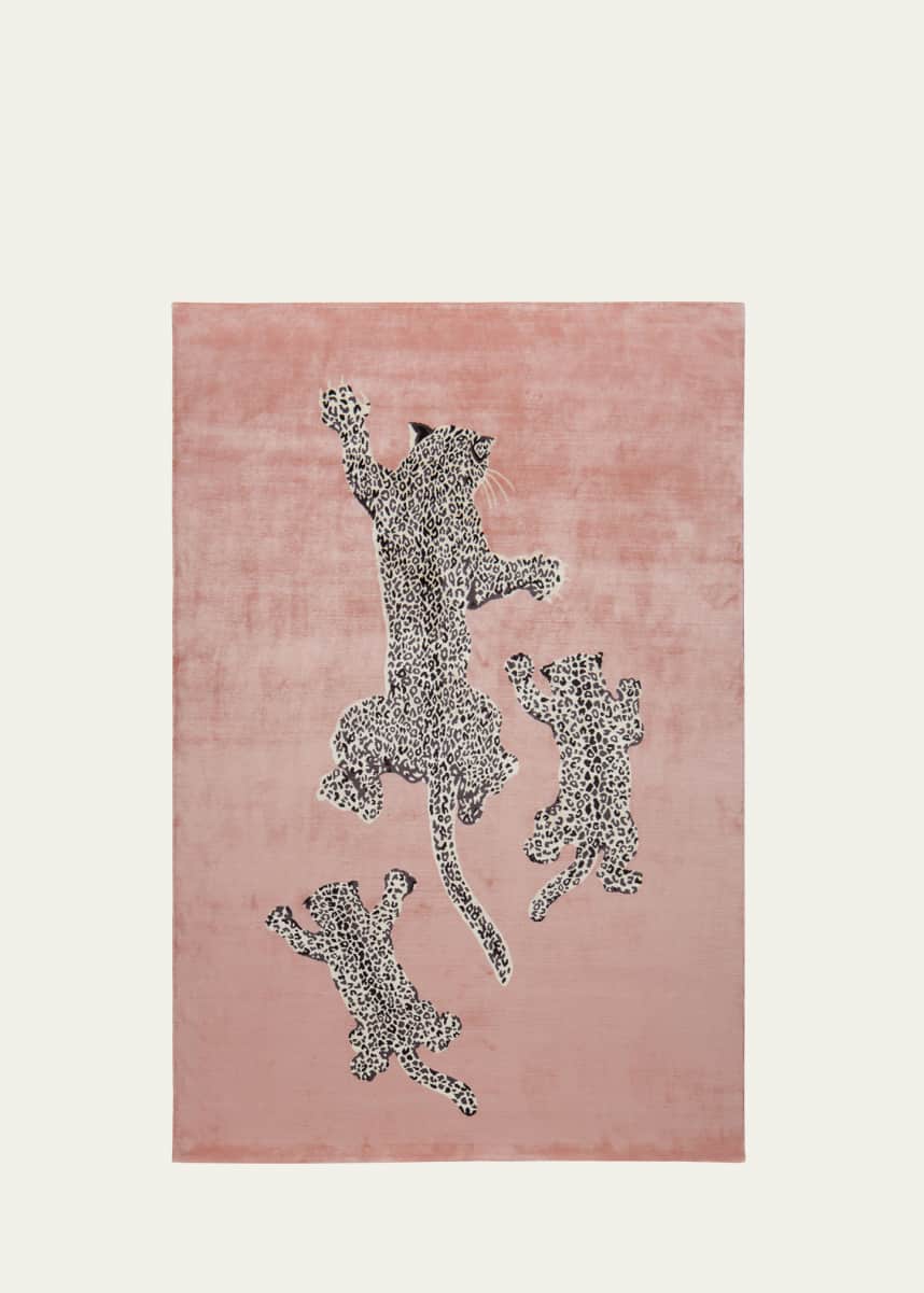 The Rug Company x Diane von Furstenberg Climbing Cubs Hand-Knotted Rug, 8' x 10'