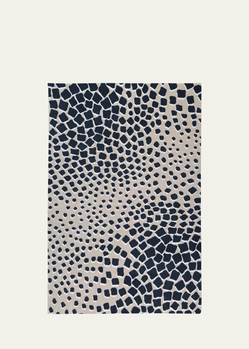 The Rug Company x Diane von Furstenberg Giraffe Dusk Hand-Knotted Rug, 8' x 10'