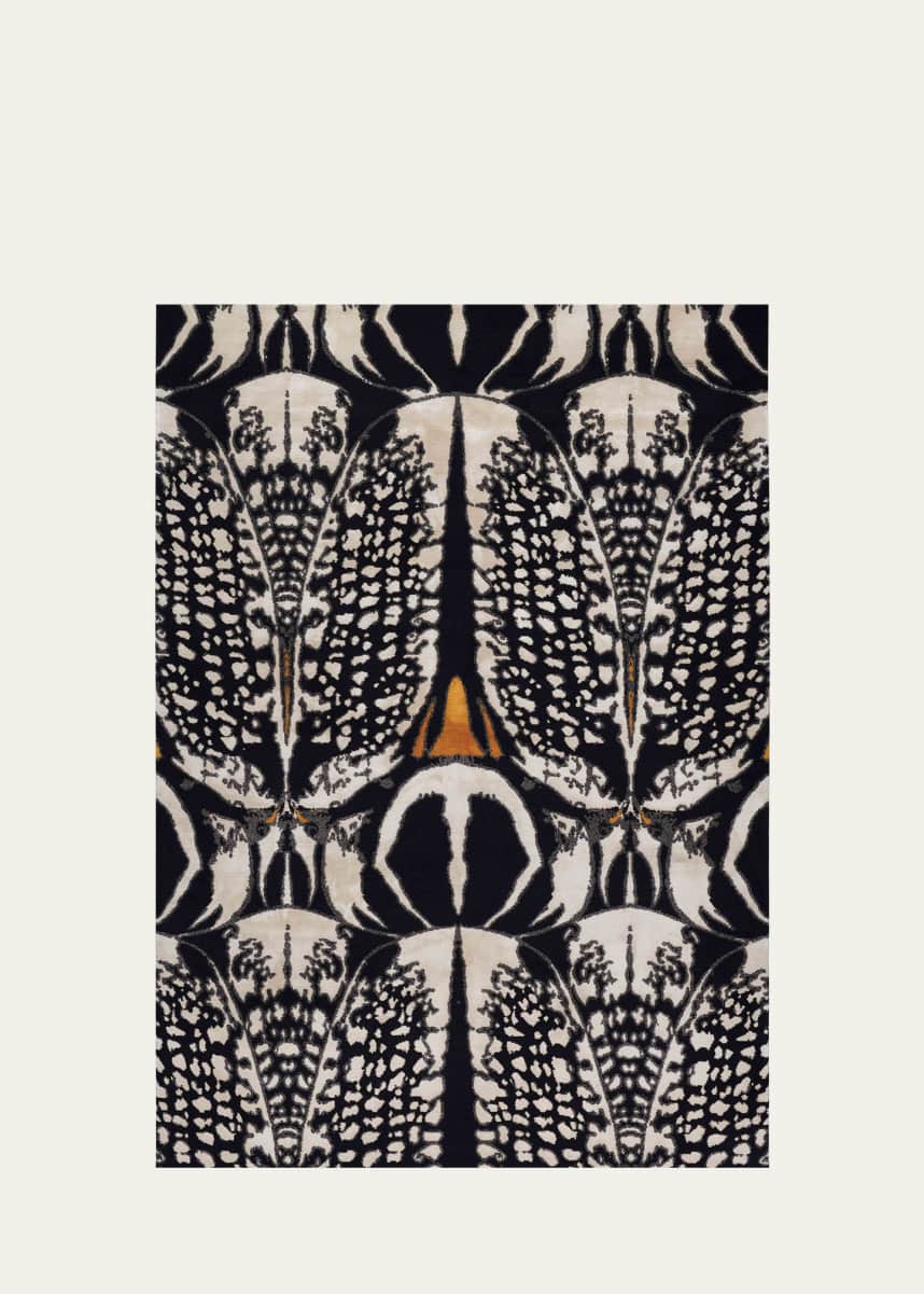 The Rug Company x McQueen Beetle Hand-Knotted Rug, 9' x 12'