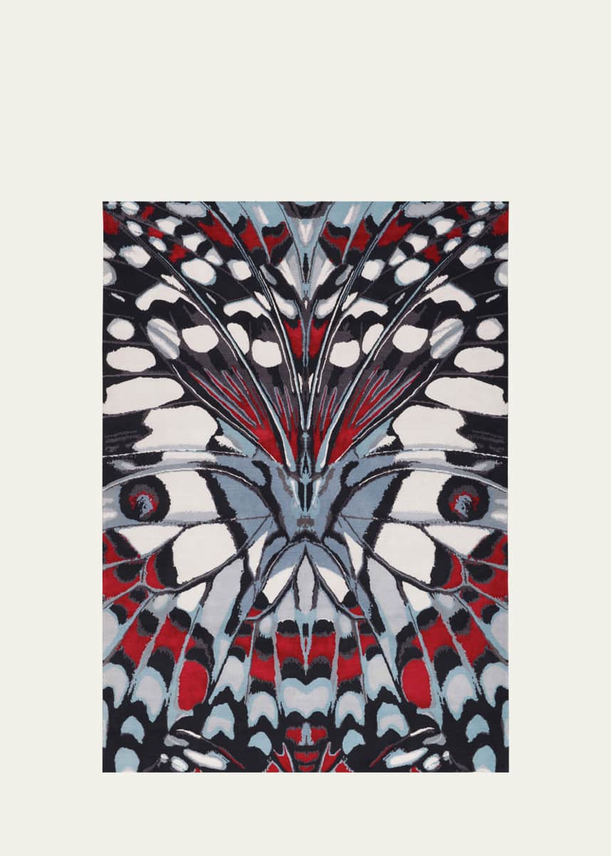 The Rug Company x McQueen Painted Lady Hand-Knotted Rug, 6' x 9'