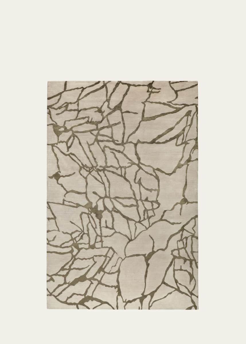 The Rug Company x Kelly Wearstler Tracery Hand-Knotted Rug, 9' x 12'