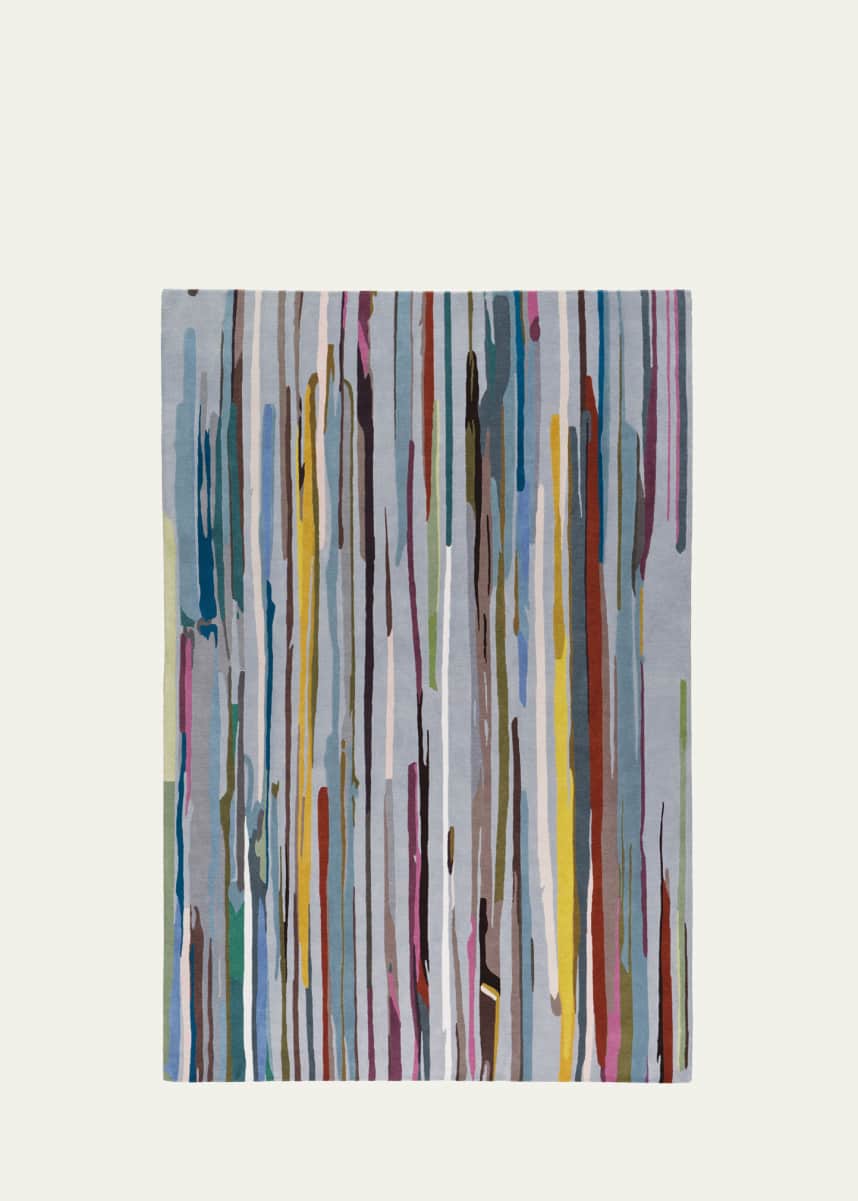 The Rug Company x Paul Smith Paint Stripe Hand-Knotted Rug, 9' x 12'