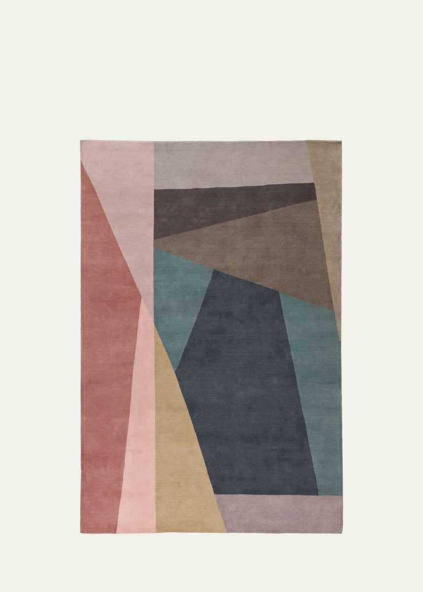 The Rug Company x Paul Smith Split Bright Hand-Knotted Rug, 9' x 12'
