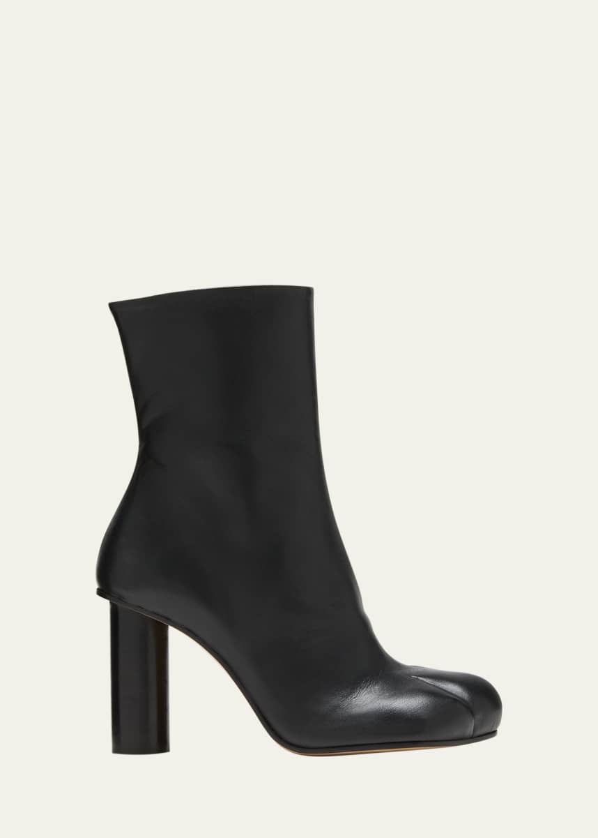 JW Anderson Leather Paw-Toe Ankle Boots
