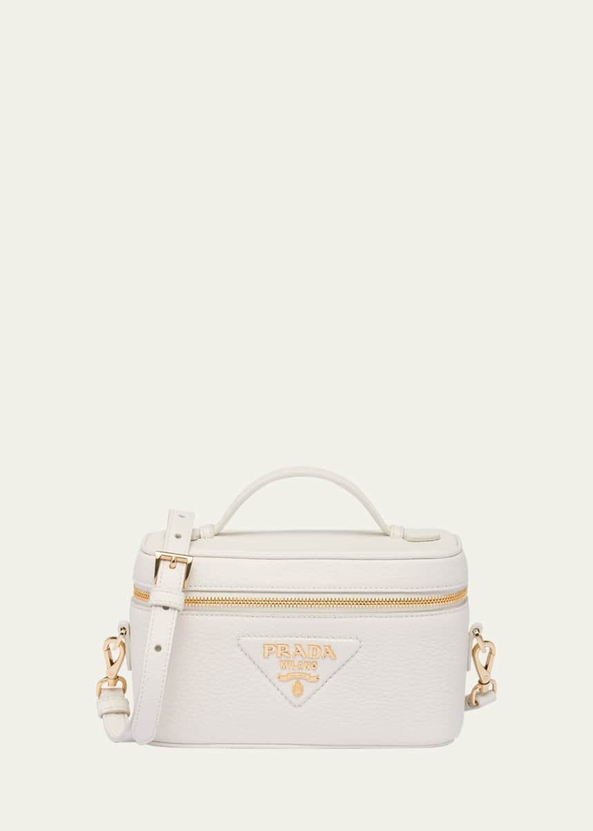 Prada Flou Leather Vanity Case