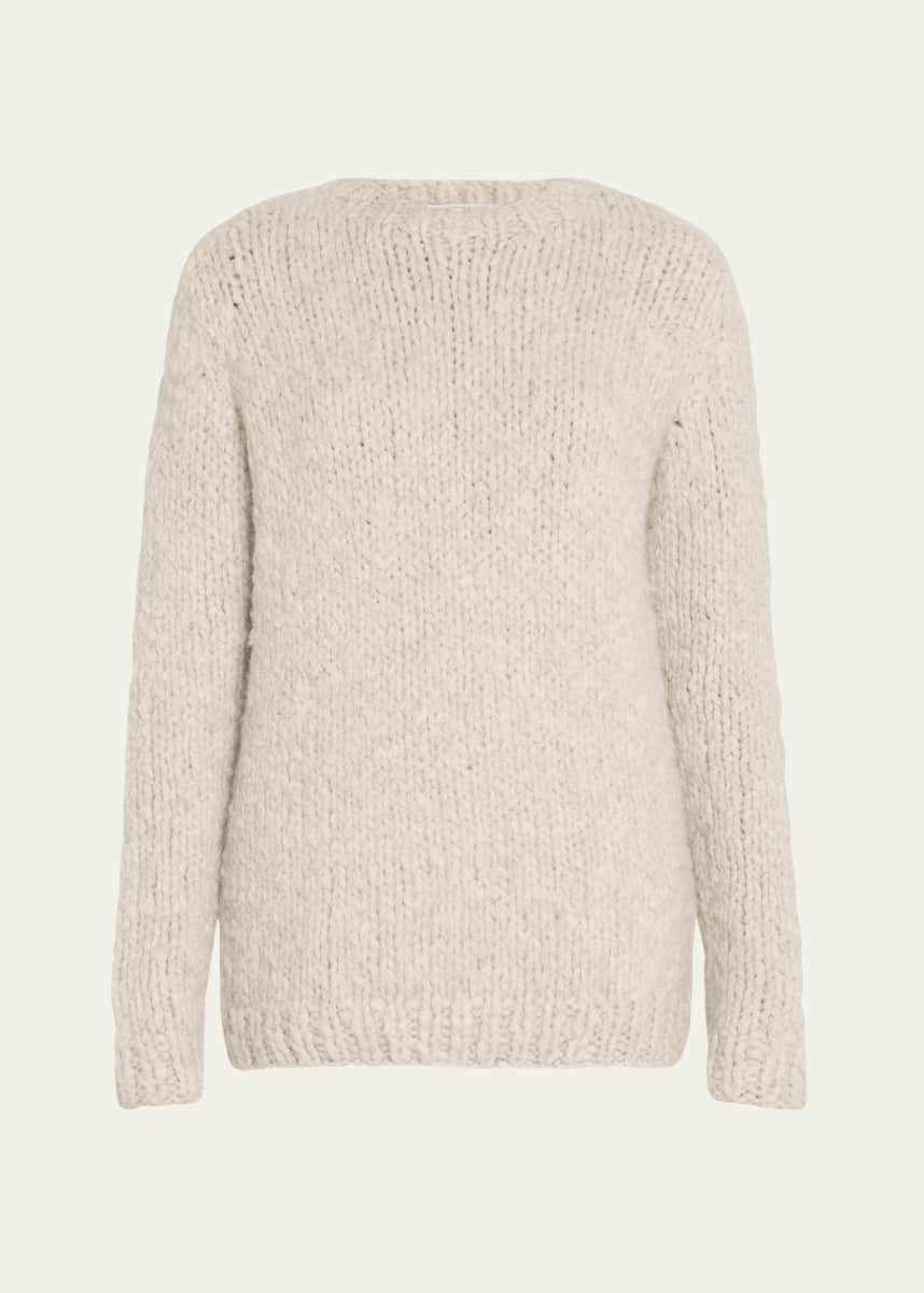 Gabriela Hearst Lawrence Cashmere Crewneck Sweater