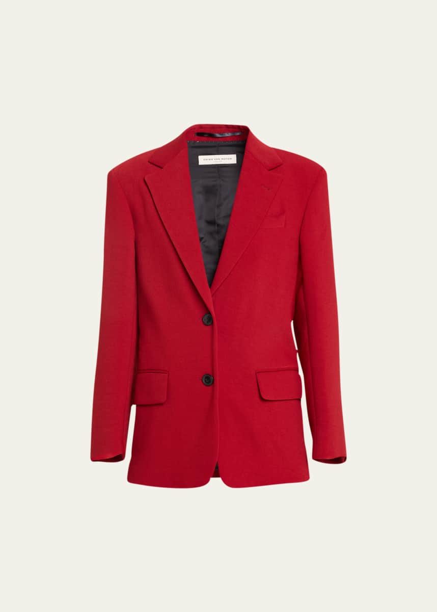 Designer hot sale red blazer