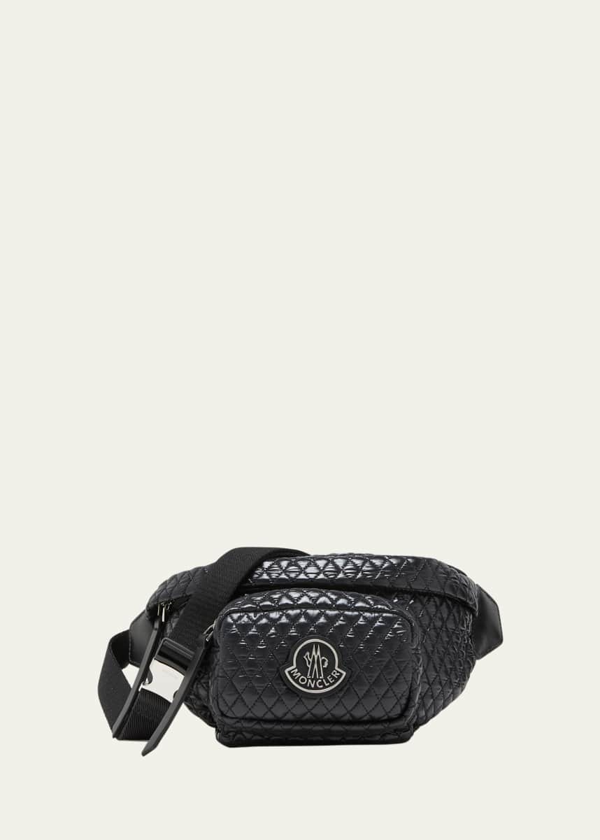 Moncler Puffer Crossbody Bag with Turn-Lock
