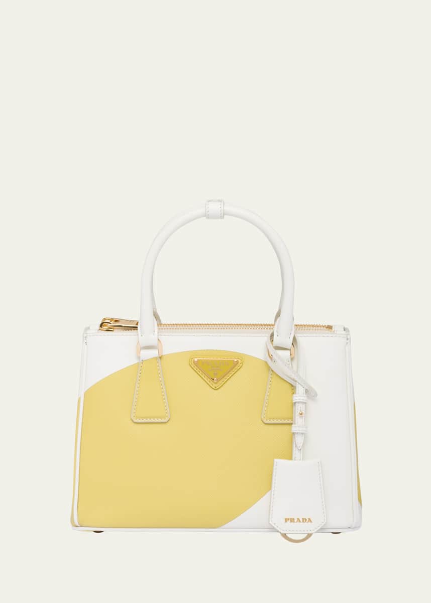 Prada Galleria Small Special-Print Top-Handle Bag