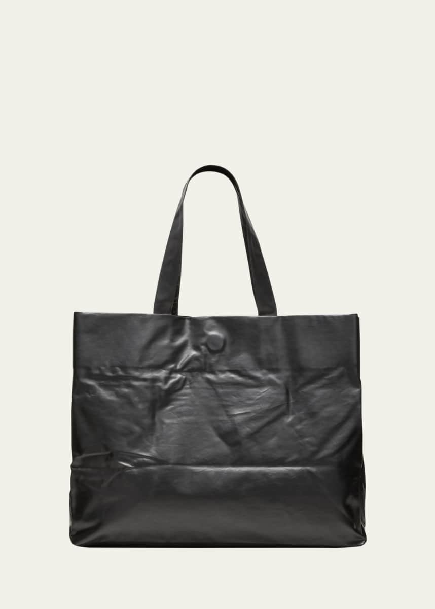 Kassl Faux-Leather Shopper Tote Bag