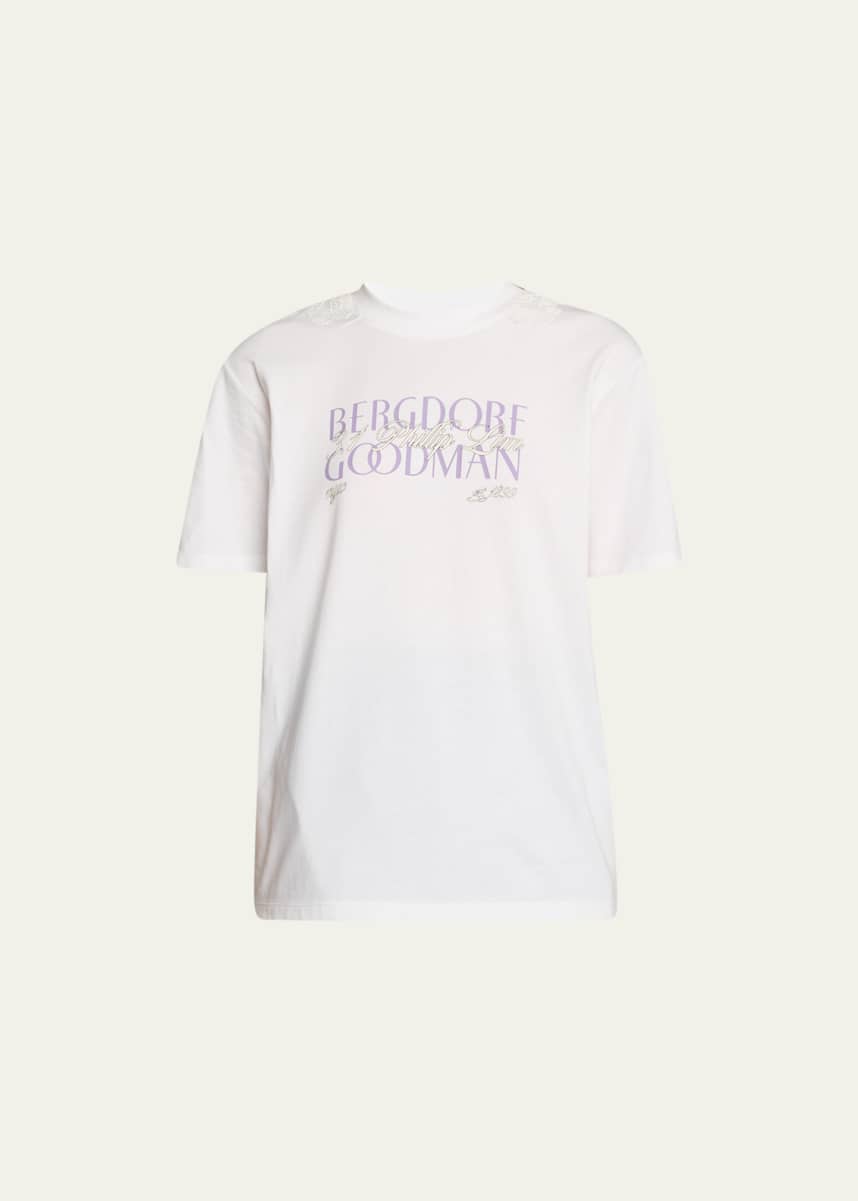 Kith Bergdorf Goodman Tee Burgundy Men's - SS17 - US