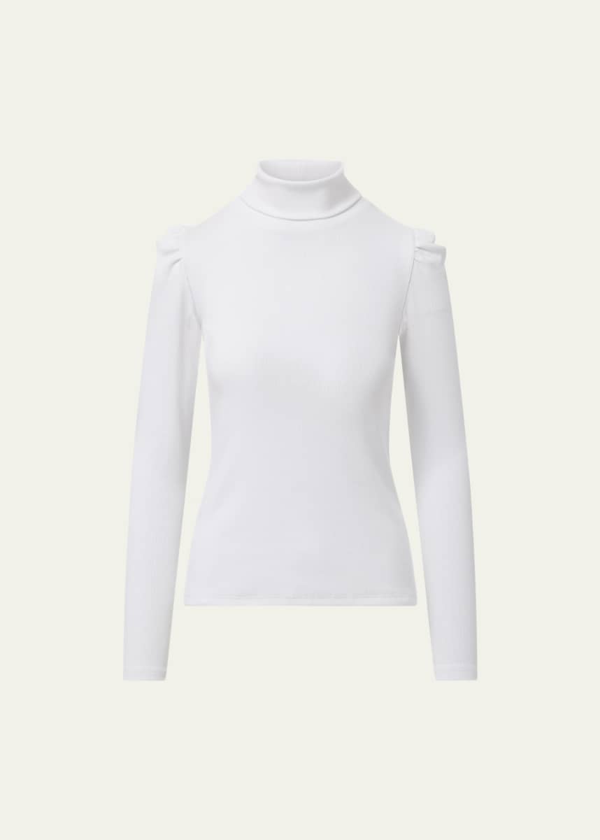 Veronica Beard Cedar Long-Sleeve Turtleneck