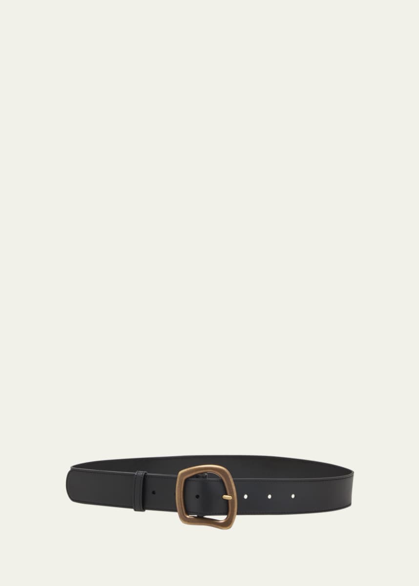 Toile Iconographe Belt 40mm for Woman in Beige/black