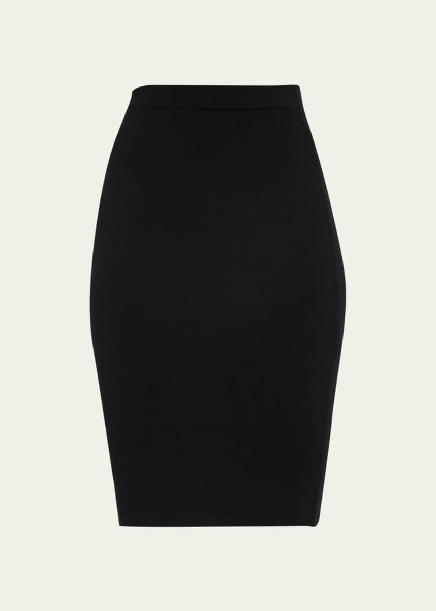 Saint Laurent Wool Pencil Skirt