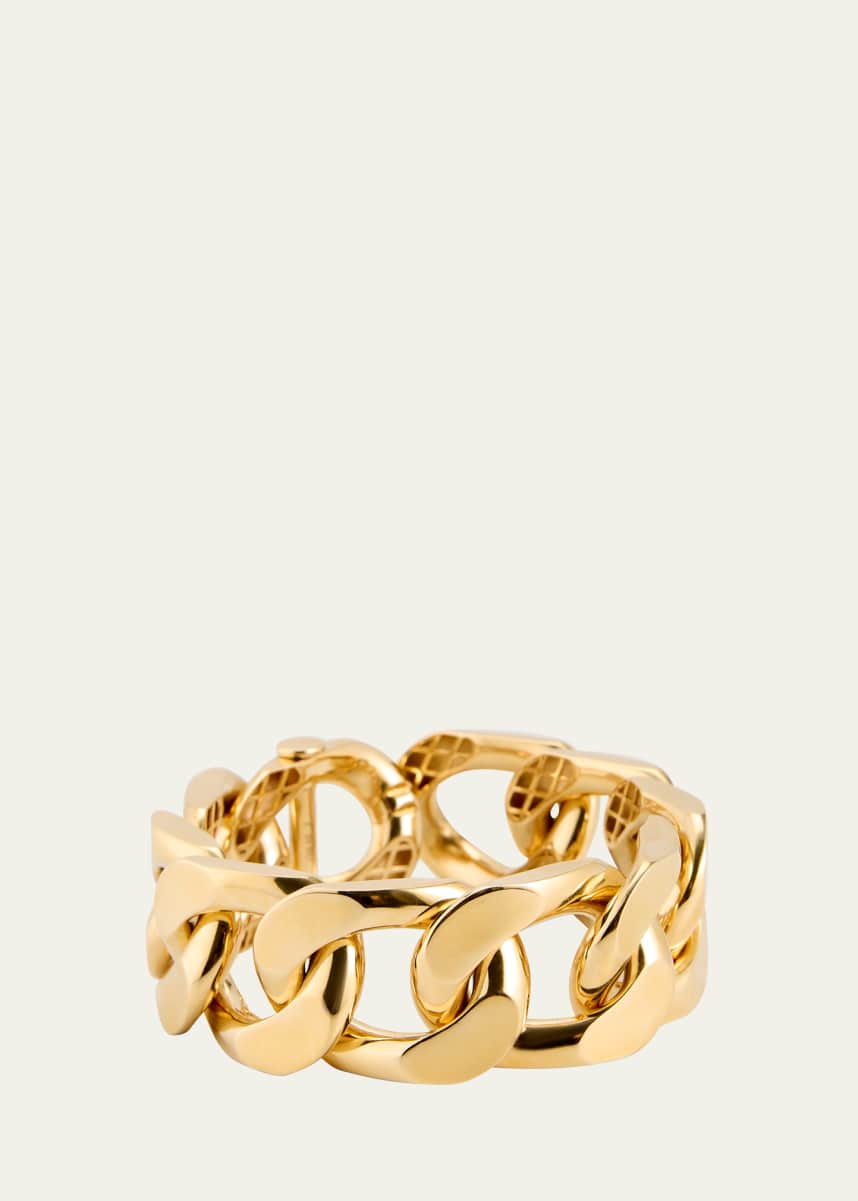 ENGELBERT New York 66 Bracelet, Big, in Yellow Gold, 10 links