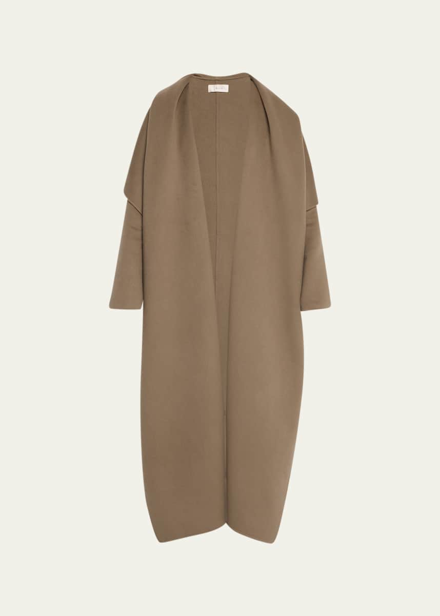 THE ROW Adia Cashmere Cape Overcoat