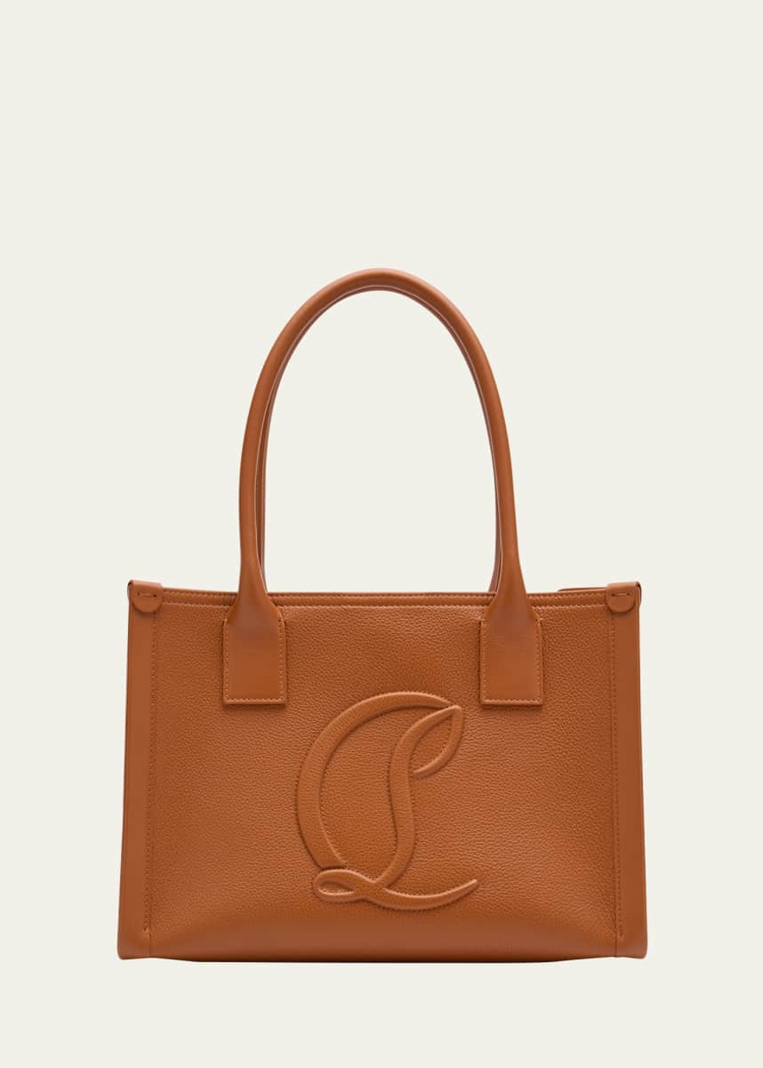 Christian Louboutin By My Side Small Tote in Leather with CL Logo