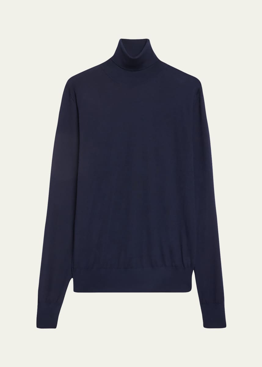 THE ROW Eva Cashmere Turtleneck Top