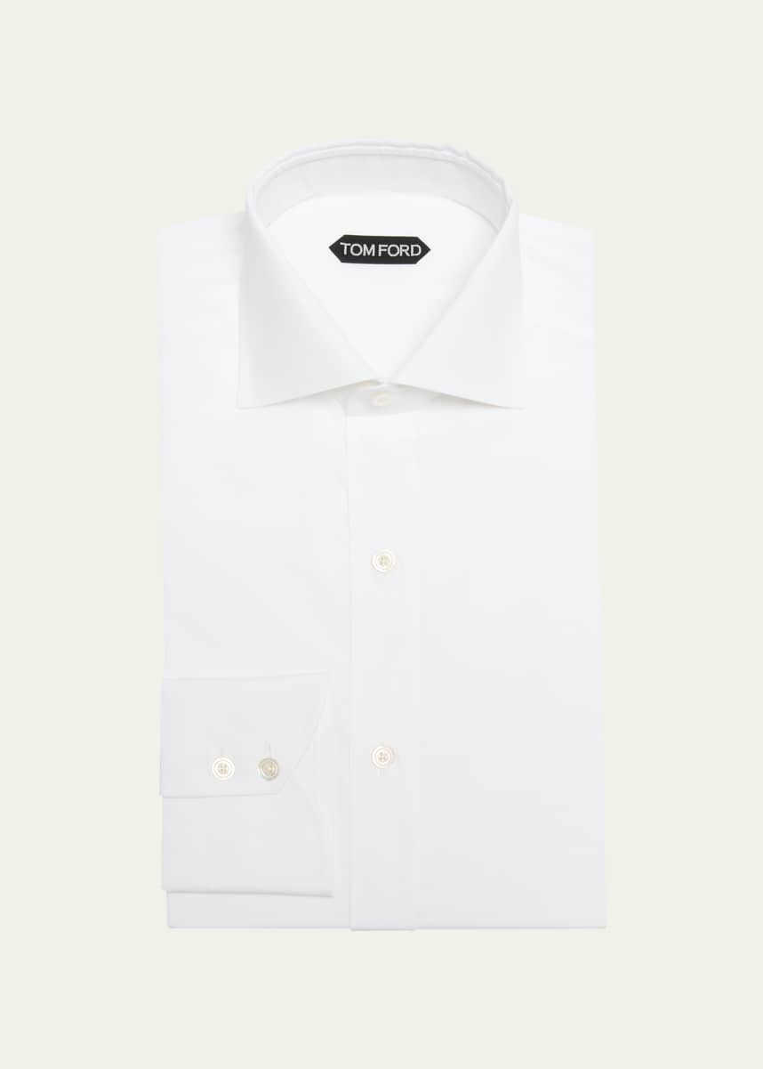 TOM FORD Men's Slim Fit Cotton Dress Shirt