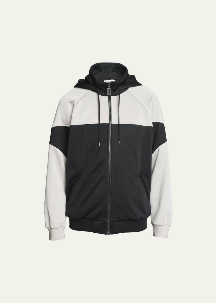 Saint Laurent Men's Retro Zip Hoodie