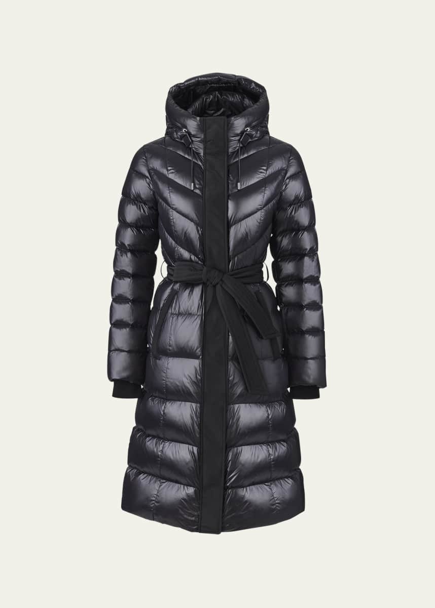 Mackage Rena XR Twill Women's Parka Full Real Dye Rabbit Fur
