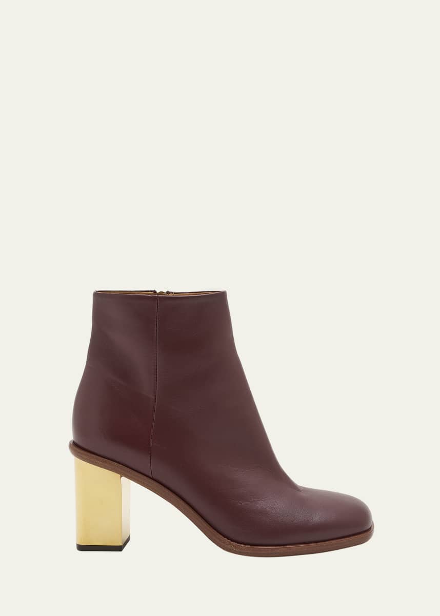 Chloe scalloped boots top