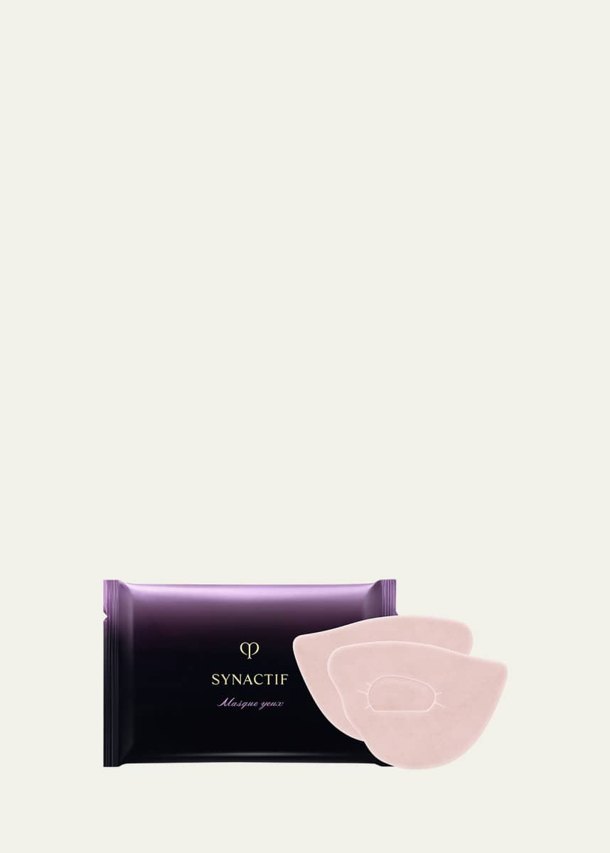 Cle de Peau Beaute Synactif Eye Mask, 6 Count