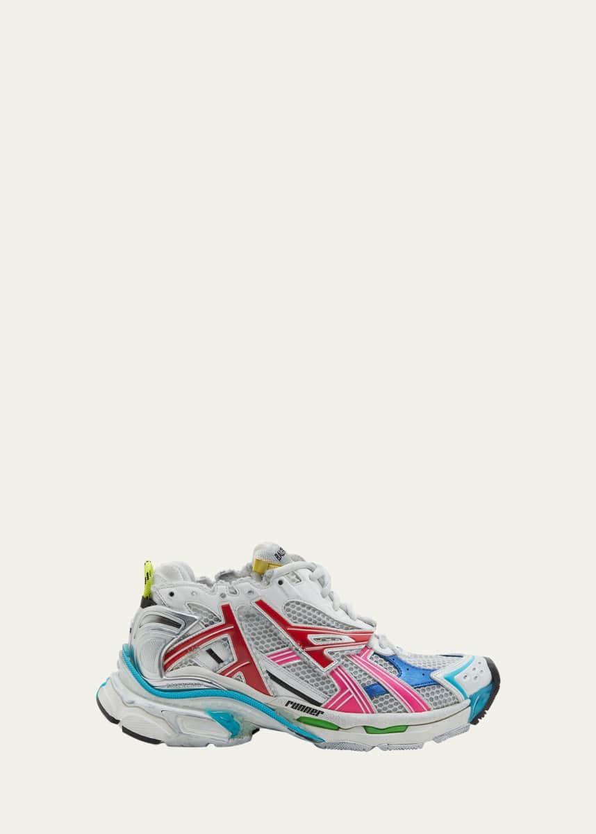 Balenciaga Colorblock Trainer Sneakers