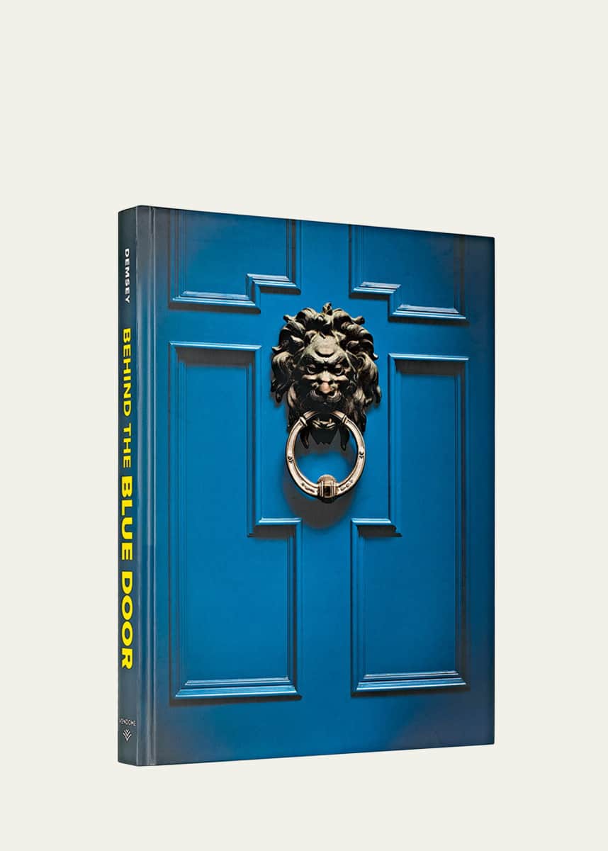 ABRAMS Books "Behind The Blue Door: A Maximalist Mantra" Book by John Demsey with Text by Alina Cho