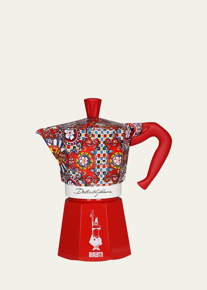 Bialetti x Dolce&Gabbana Moka Express 6-Cup Stovetop Coffee Pot