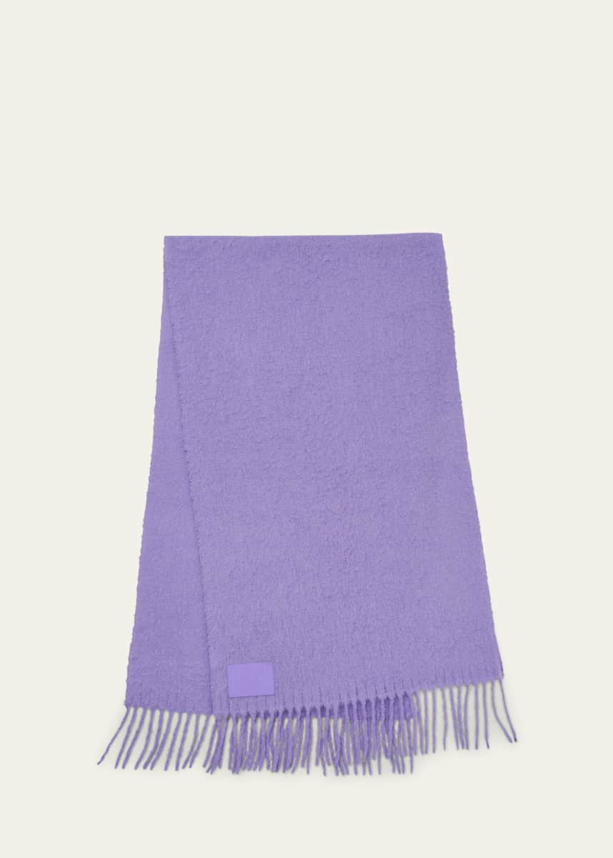 Marc Jacobs Cloud Fringe Wool Scarf