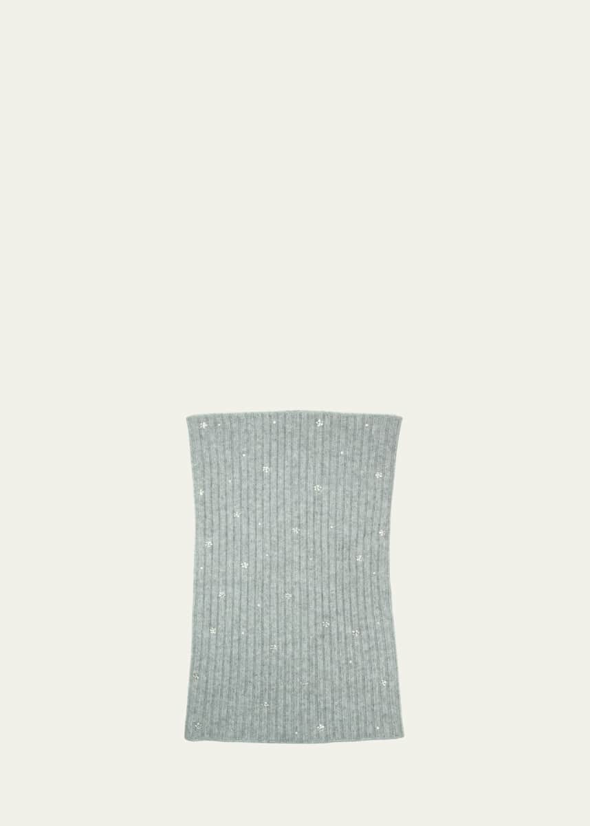 Portolano Embellished Cashmere Scarf