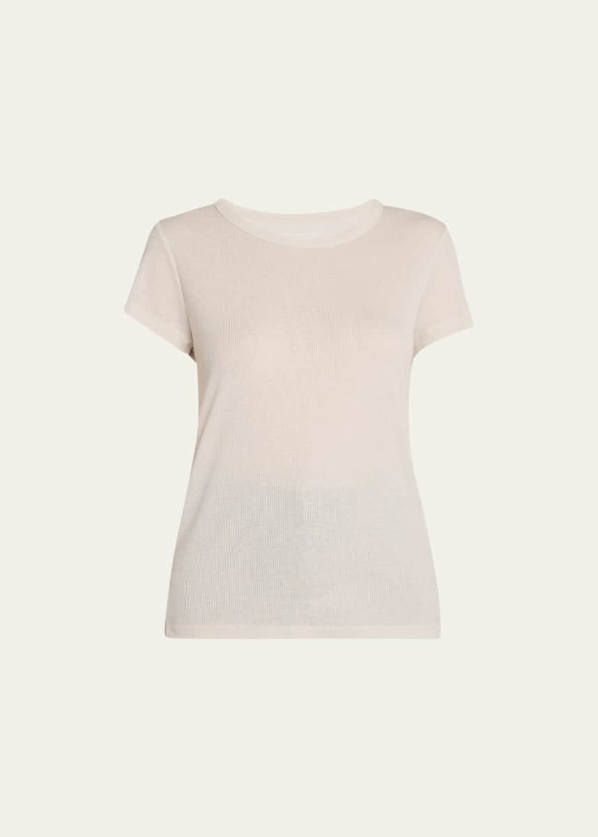 Majestic Filatures Lyocell Cotton Baby Ribbed Tee