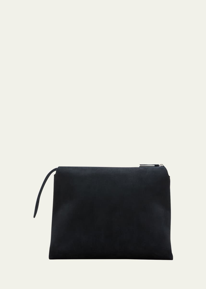 THE ROW Nu Twin Crossbody Bag in Suede