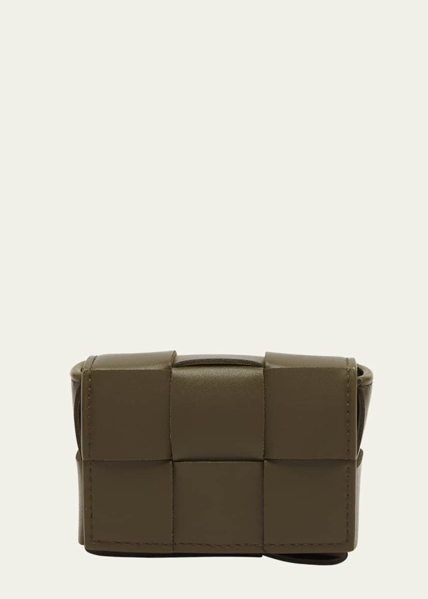 Bottega Veneta Cassette Intreccio Leather AirPods Case