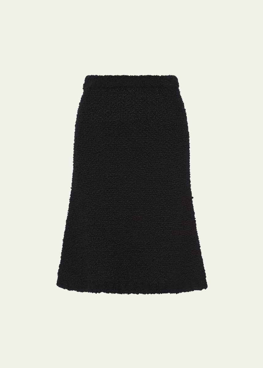 Prada Wool Boucle Skirt