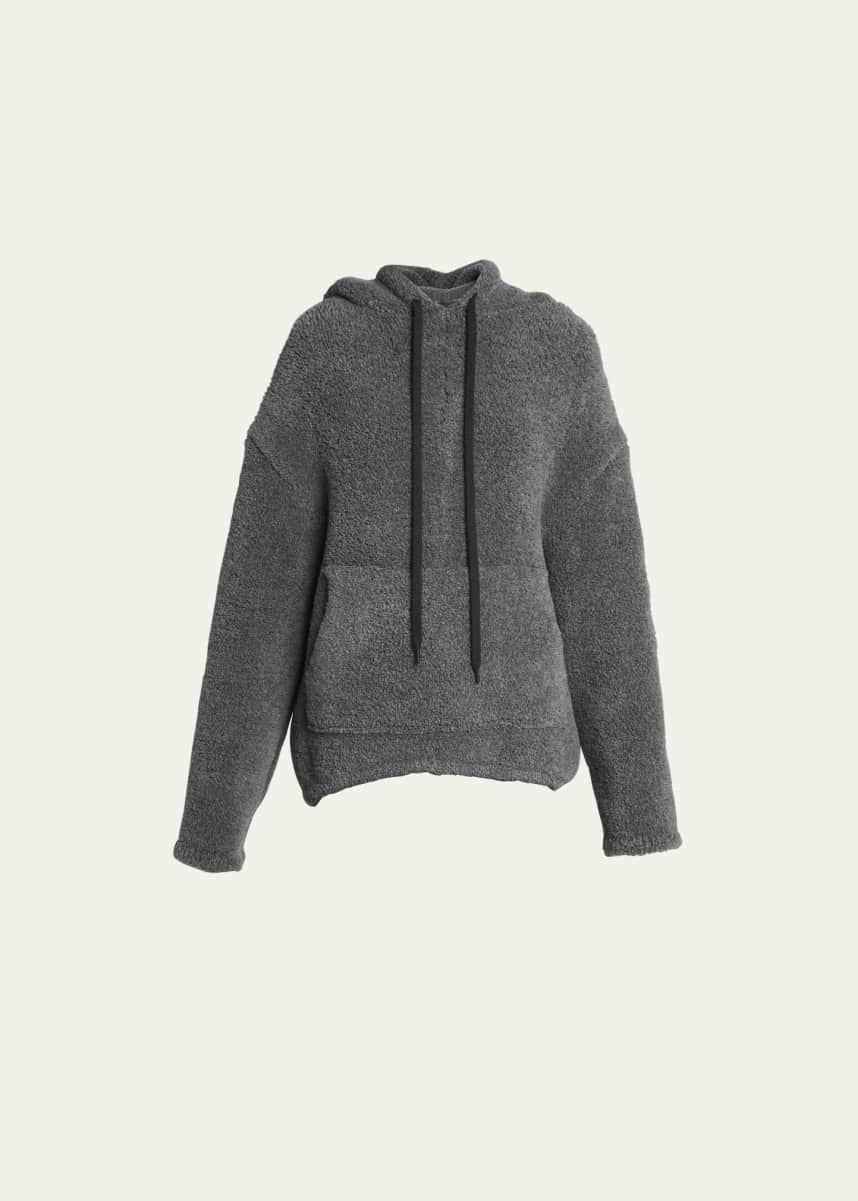 Proenza Schouler Technical Boucle Knit Hoodie