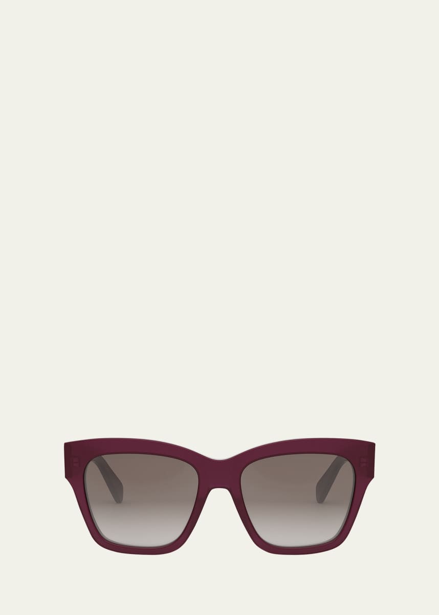 Celine Triomphe Acetate Square Sunglasses