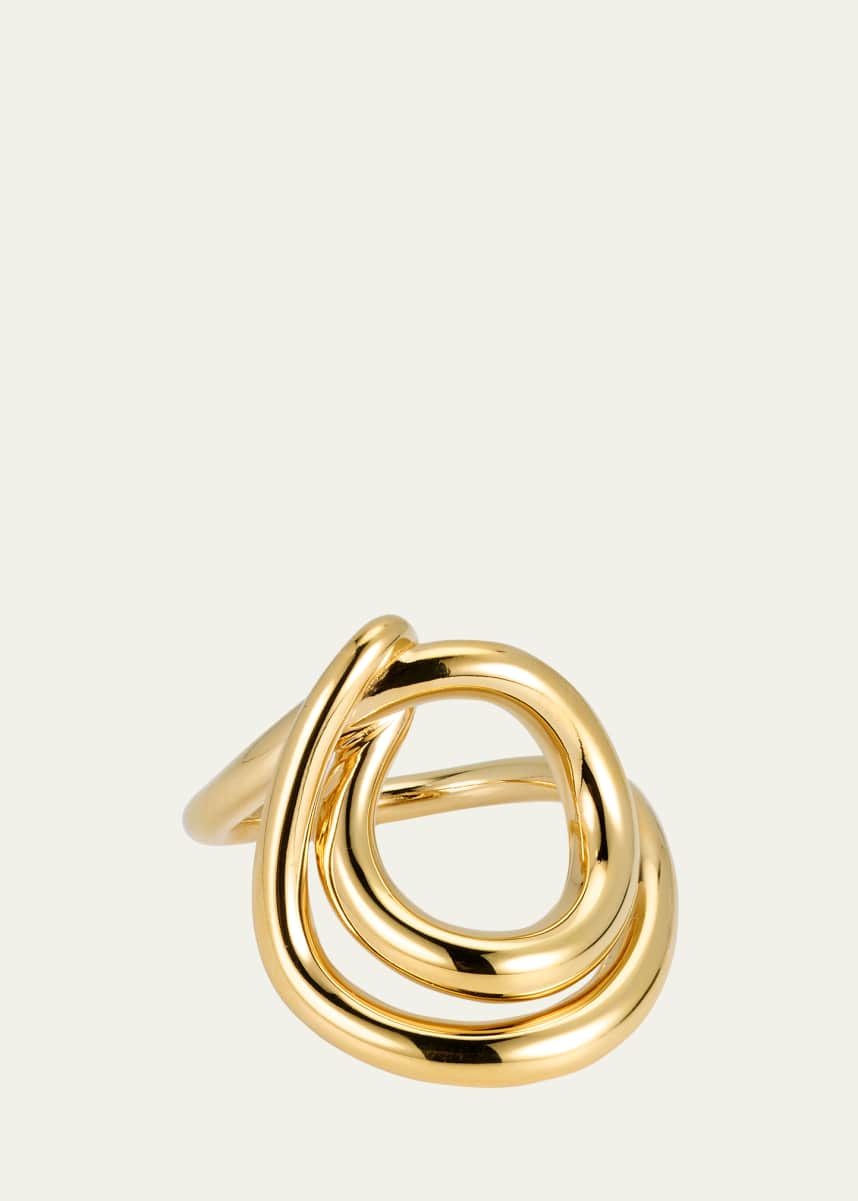 Charlotte Chesnais 18K Gold Vermeil Bague Lasso Ring